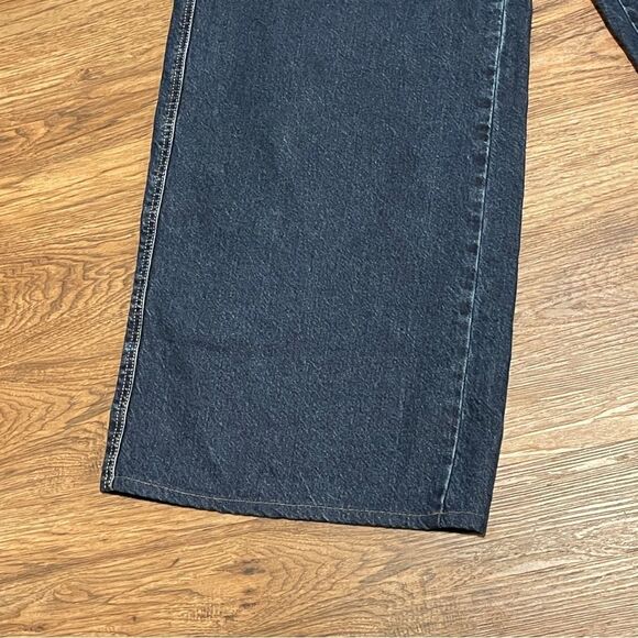 We The Free Curvy Gia Wide Leg High Waist Jeans in Baltic Blue Size 31 - Picture 4 of 15